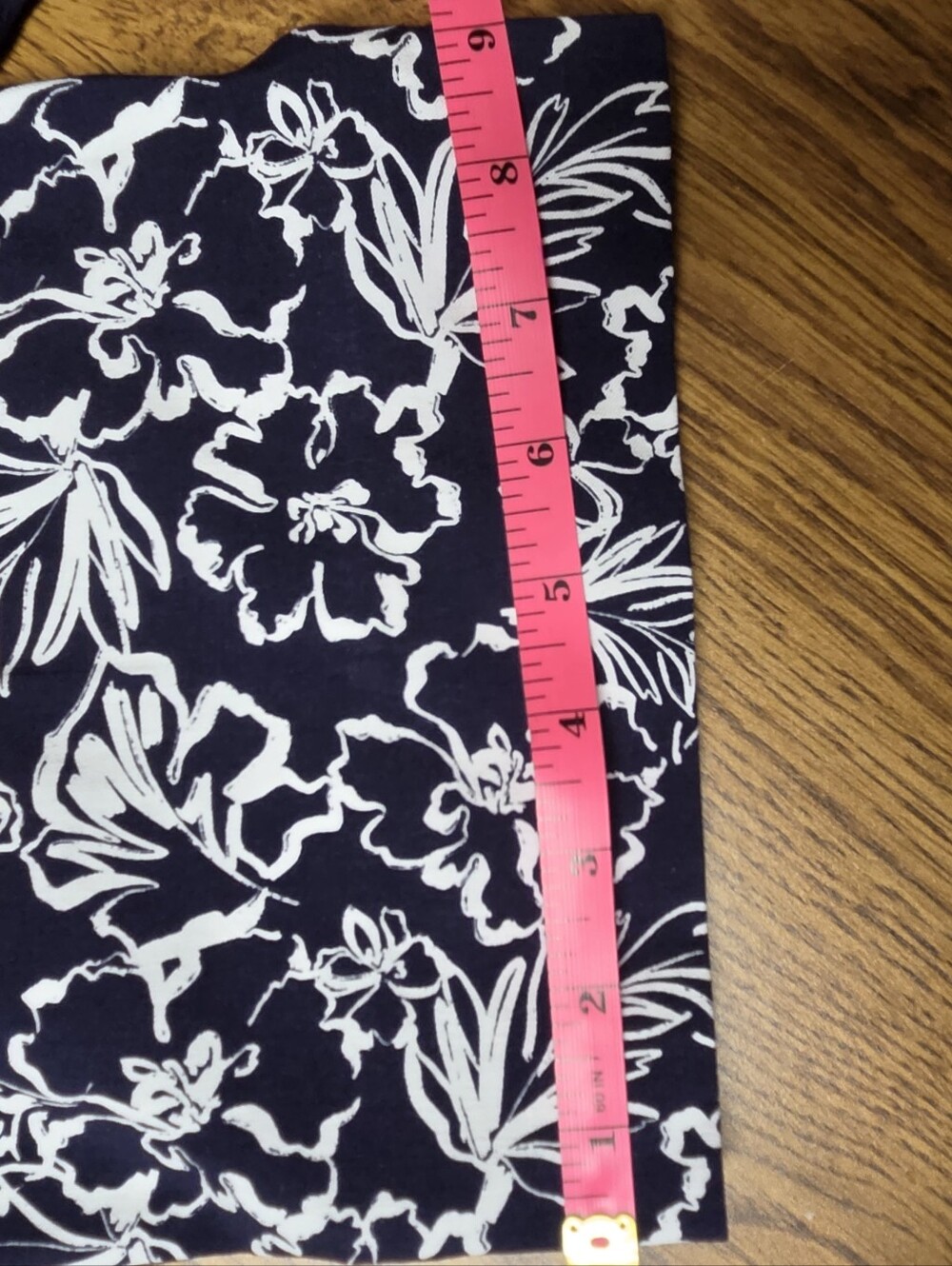 Zac & Rachel Navy and White Floral Pants Size 20 - Picture 8 of 11
